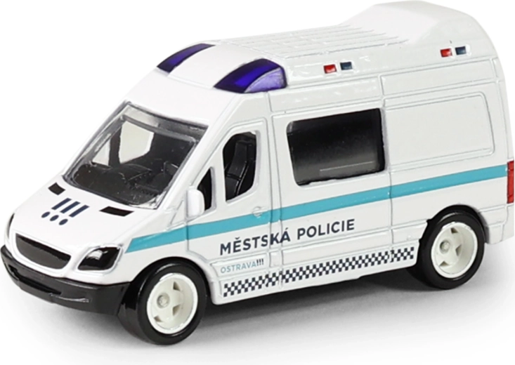 Metall-Polizeiwagen Stadtpolizei Ostrava – 1 Stück