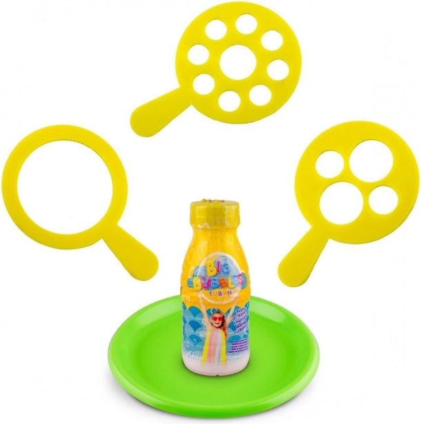 Drei Ringe für verschiedene Bubbelgrößen