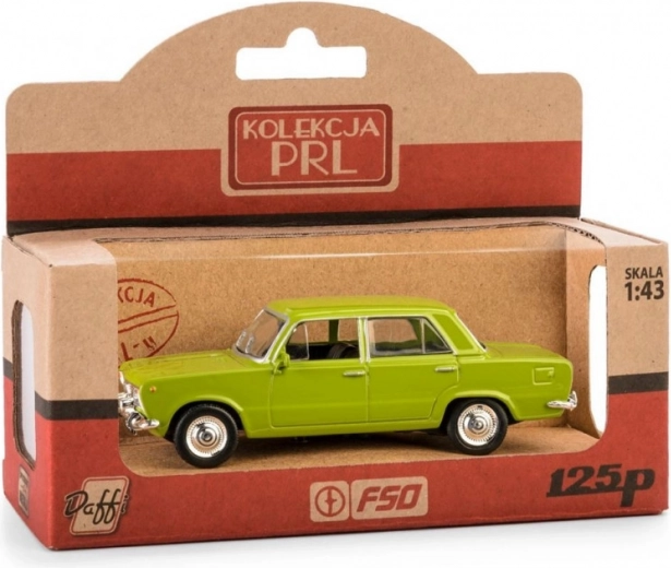 Modellauto FIAT 125P PRL – grün 1:43