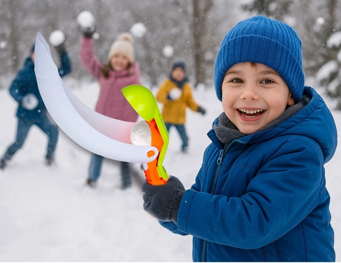 Schneebälle ohne kalte Hände