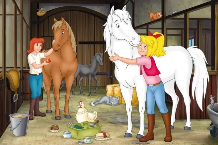 Stallspaß mit Pferdepflege