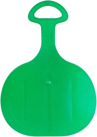 Schlittrutscher Pinguin grün