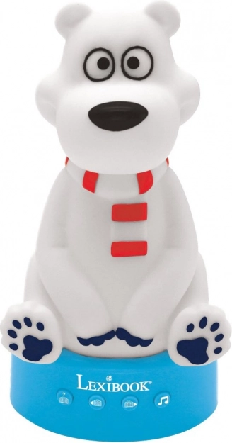 3D Bär mit märchenhaftem Nachtlicht