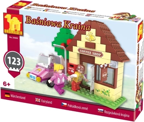 Dromader Bausteine für Mädchen, 123 Teile