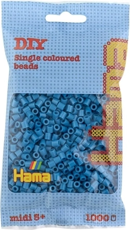 Hama Midi Bügelperlen 1000 Stk. azurblau
