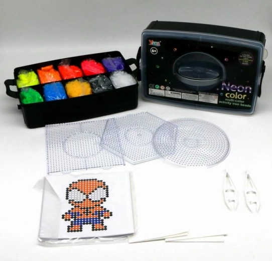 Fluoreszierende Bügelperlen 10.000 Stk.