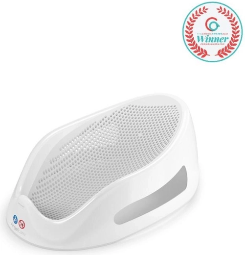 Angelcare Baby-Badesitz/-liege für die Badewanne, Light Grey
