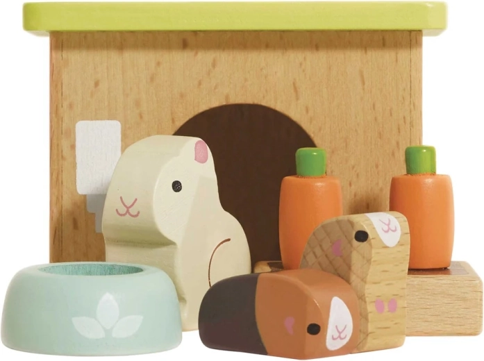 Holztiere für das Puppenhaus von Le Toy Van