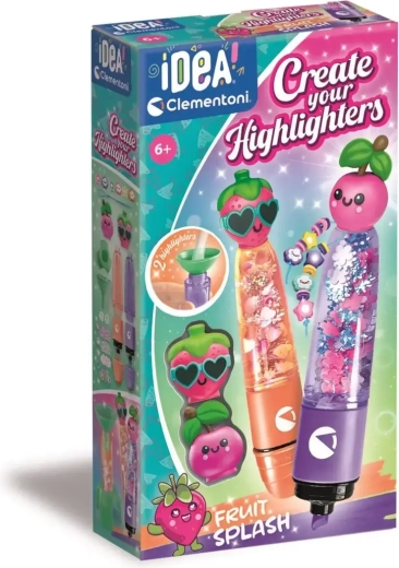 Kreativset zur Herstellung von Textmarkern CLEMENTONI IDEA Fruit