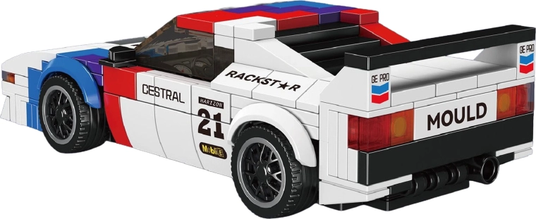 Sportmodell voller Details