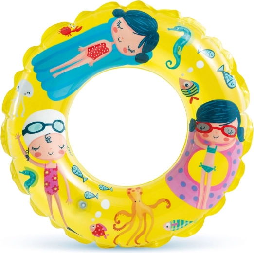 Aufblasbarer Schwimmring 61 cm Intex – gelb