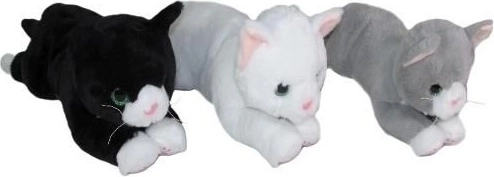 Katze auf Rädern mit Sound, 30 cm