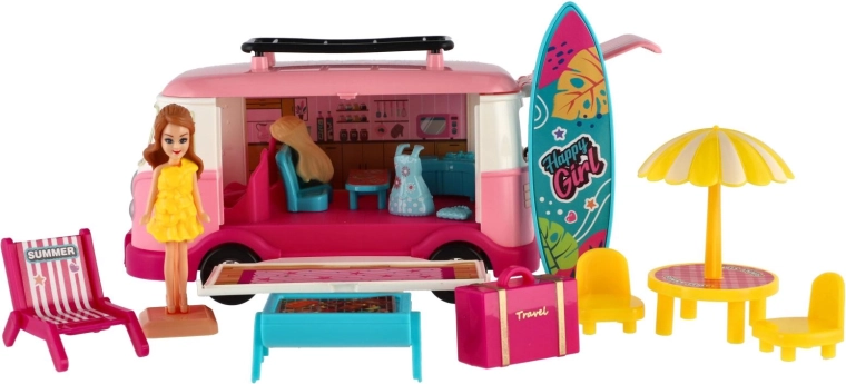 Surfbrett, Liege und Strandausstattung