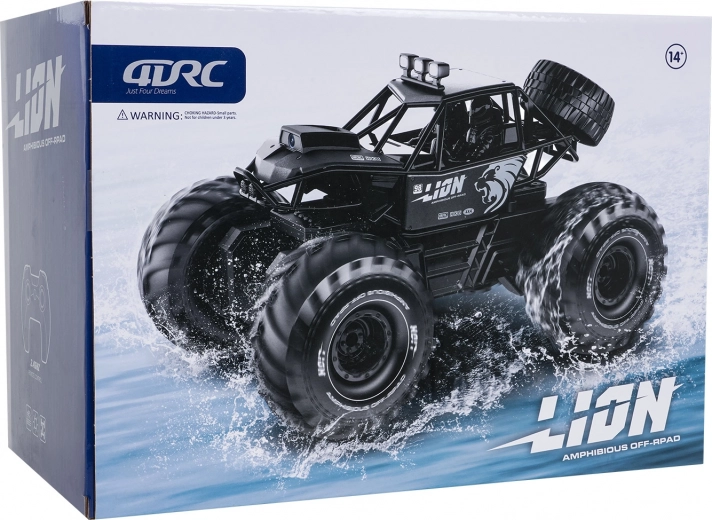 RC Geländewagen-Crawler LION – schwarz