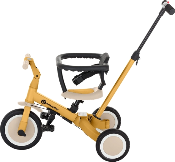 5-in-1: vom Dreirad bis zum Fahrrad mit Pedalen