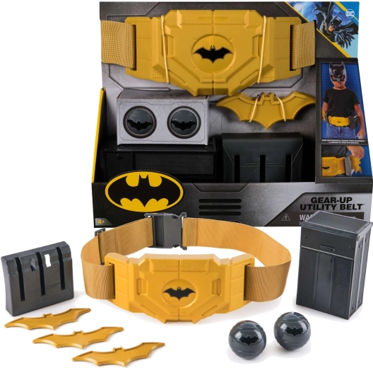 Batman Kinder-Gürtel mit Verkleidungszubehör von Spin Master