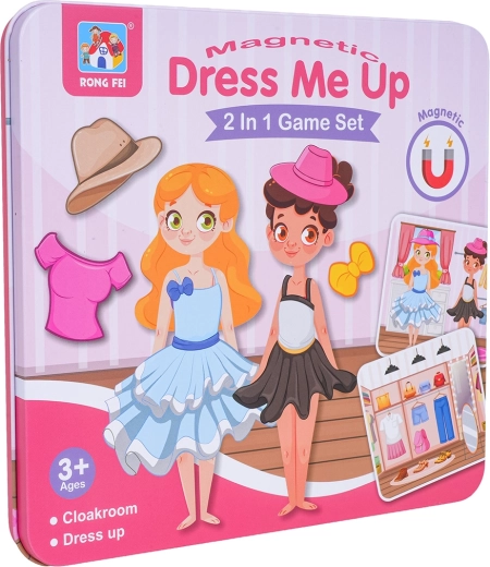 Magnetisches Set für kleine Stylistinnen 2-in-1