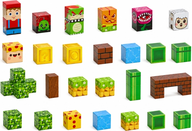Pixel-Prints voller Details