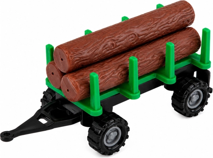 Holztransporter und Anhänger für den Transport von Ladung