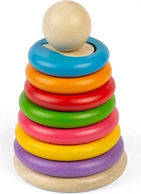 Bigjigs Toys Holz-Steckturm mit Formen