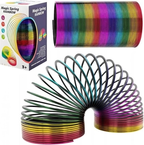 Metallisierte Regenbogenfeder