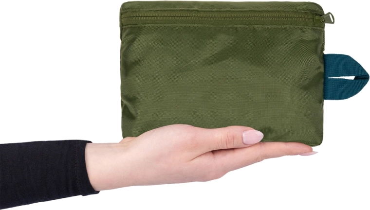 Faltbares Design mit integrierter Tasche