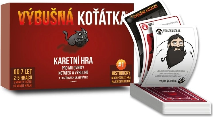 Explodierende Kätzchen Kartenspiel