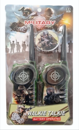 Militärische Kinder-Walkie-Talkies (Funkgeräte) mit Batteriebetrieb