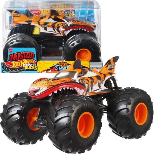 Hot Wheels Monster Trucks Tiger Shark 21 cm - 1 Stück