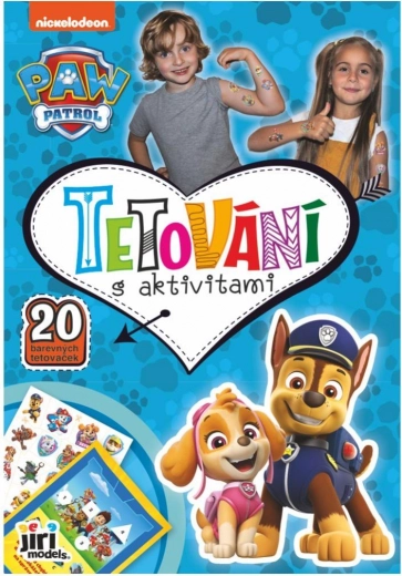 Heft mit Tattoos und Aktivitäten PAW PATROL
