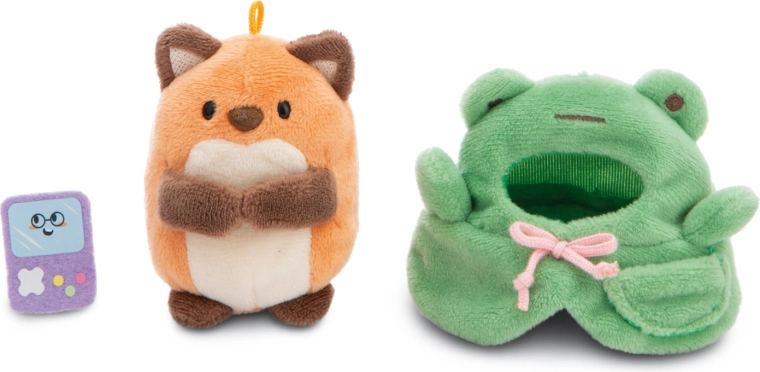 Frosch-Kostüm mit Tasche für extra Spielspaß