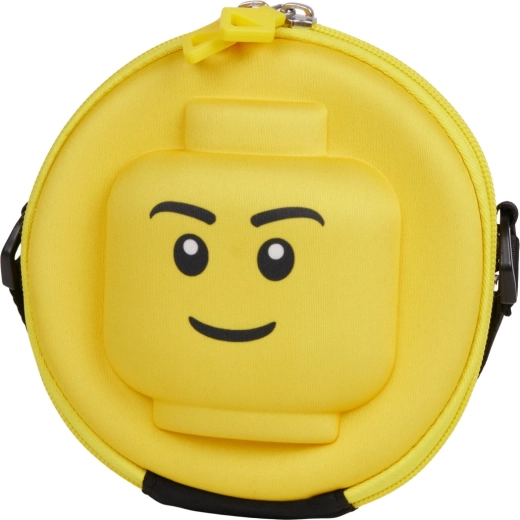 LEGO Minifigures Heads runde 3D-Crossbody-Tasche