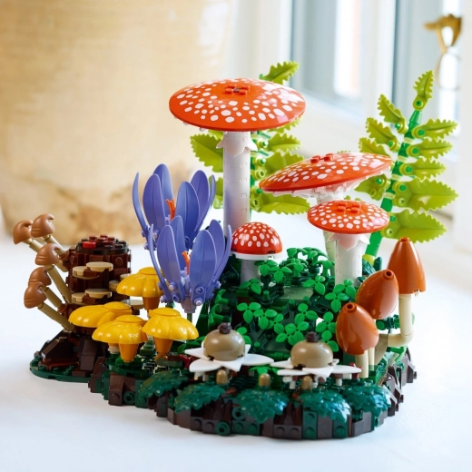 Wald-Diorama voller Details