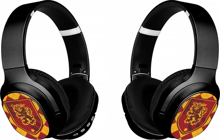 Kabellose Stereo-Kopfhörer mit Mikrofon Harry Potter schwarz