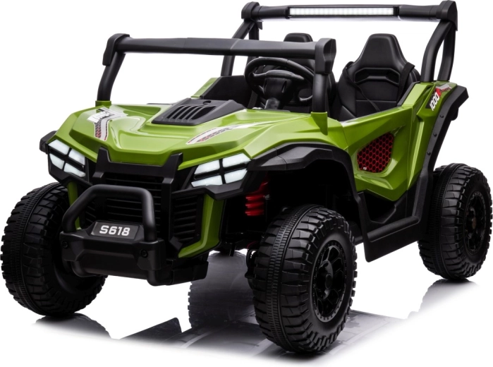 Komfort und Traktion dank EVA-Rädern und Stoßdämpfern