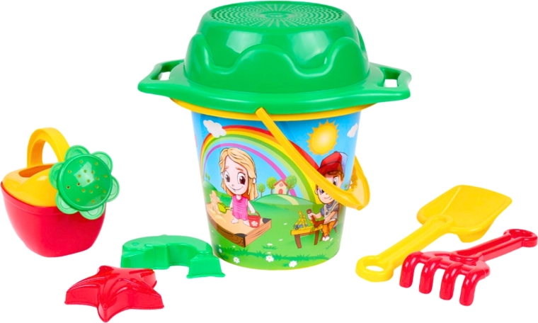 Komplettes Set für Sandkasten und Strand