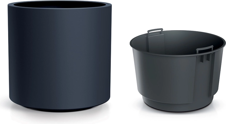 Herausnehmbarer Einsatz für einfaches Umtopfen