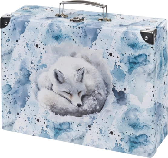 Baagl klappbarer Schulkoffer Polar mit Beschlägen