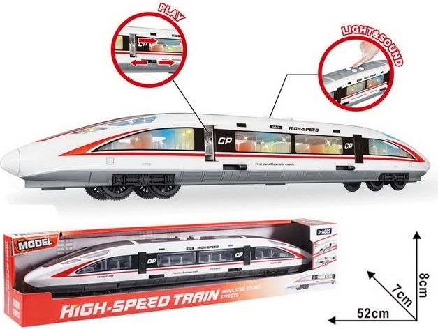 Kinderzug Hi-SPEED mit Licht und Sound