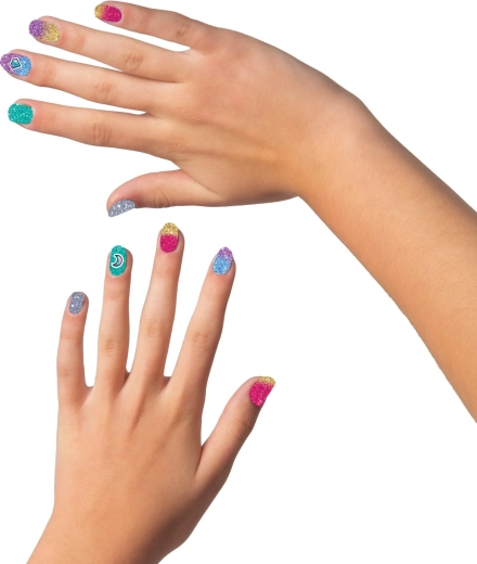 Leicht entfernbares Nageldesign