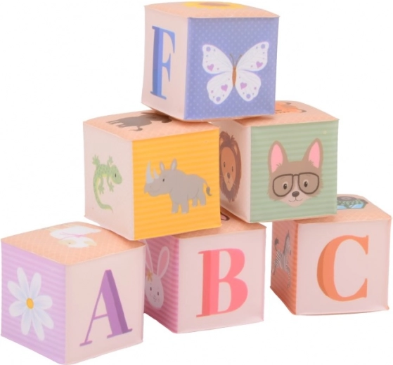 Weiche Badebausteine Happy World – 6 Stk.