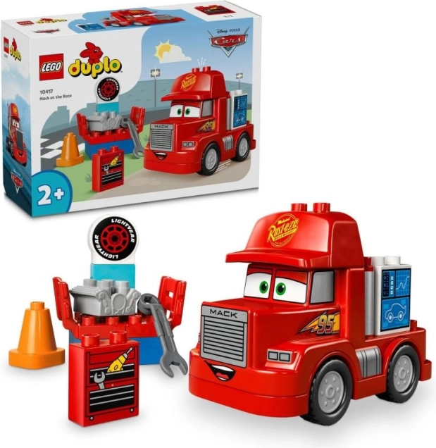 LEGO DUPLO Disney Cars Mack auf dem Rennweg