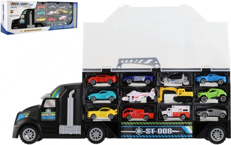 Auto LKW-Transporter mit Verkehrsmittel 50 cm