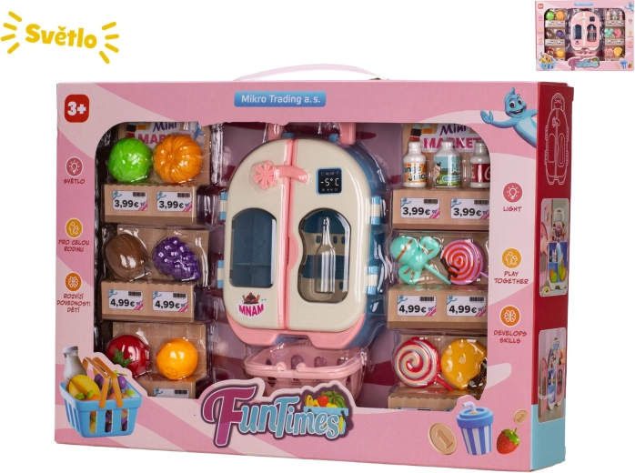 Kinderkühlschrank mit Lichteffekten 14 cm