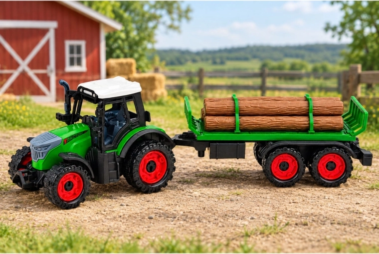Robuste Räder und detailreiche Verarbeitung