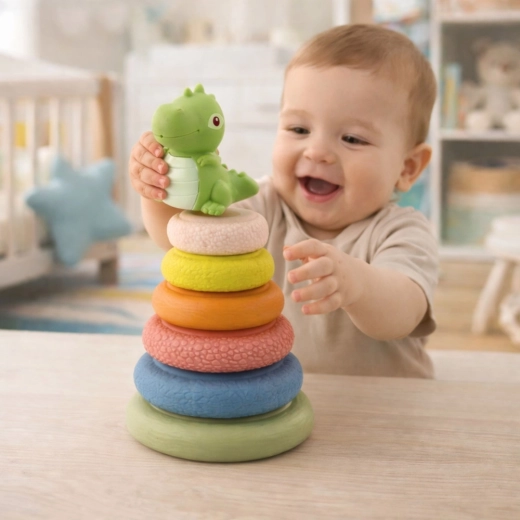 Interaktiver Dinosaurier mit Quietscher