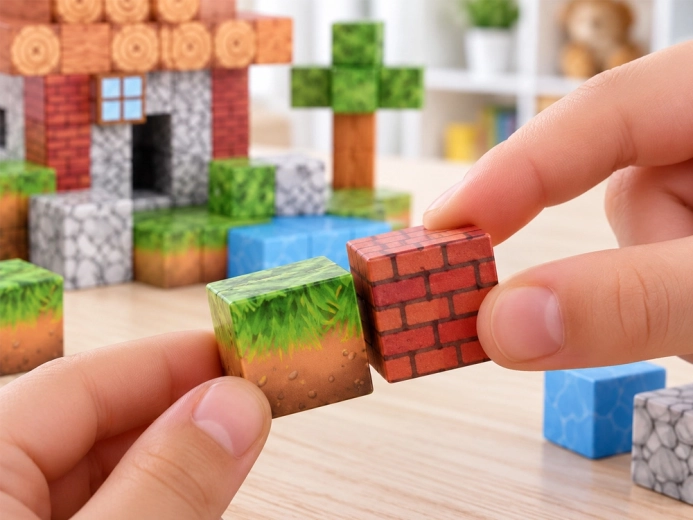 Magnetische Verbindung für schnelles Bauen