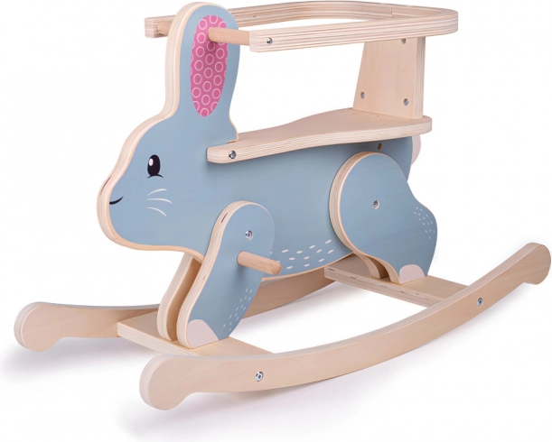 Schaukel-Häschen aus FSC-Holz BIGJIGS TOYS
