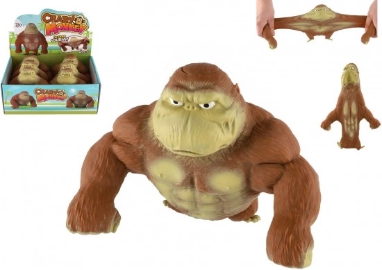 Antistress-Stretch-Gorilla, Silikon, 16 cm, 680 g