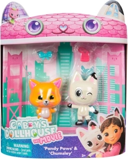Gabby’s Dollhouse: The Movie Figuren Kater Pandy Paws und Chumsley